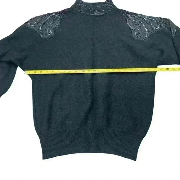 Vintage Cedars Woman Sweater Lambswool/Angora/Nylon blend Made In Hong Kong SZ L - Picture 3 of 5